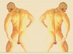 Fonds d'cran Erotic Art double sagat