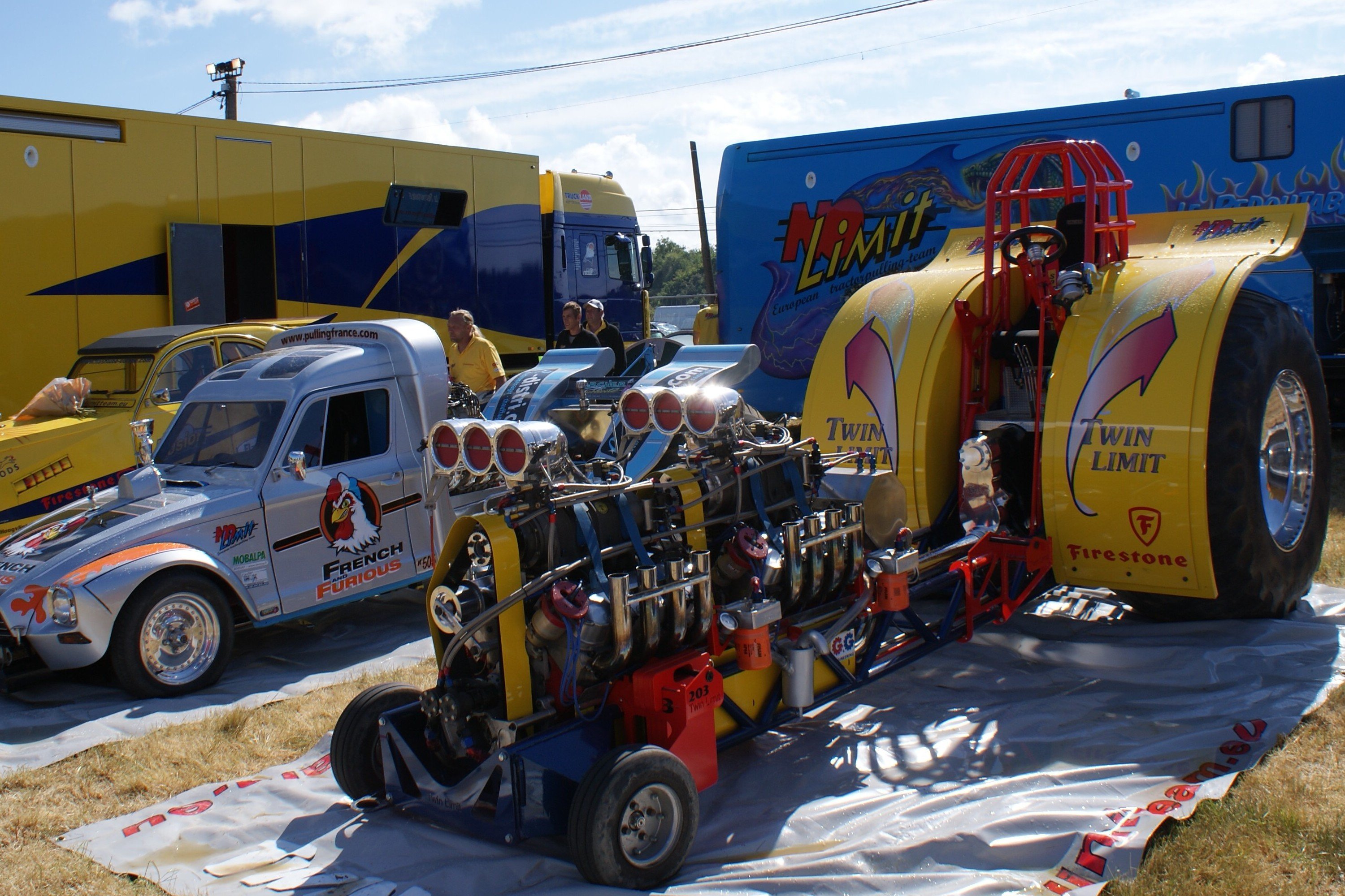 Fonds d'cran Sports - Loisirs Tracteur Pulling 