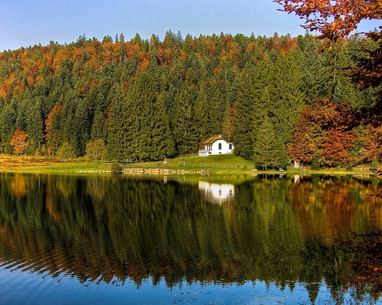 Fonds d'cran Nature Lacs - Etangs Lac Genin