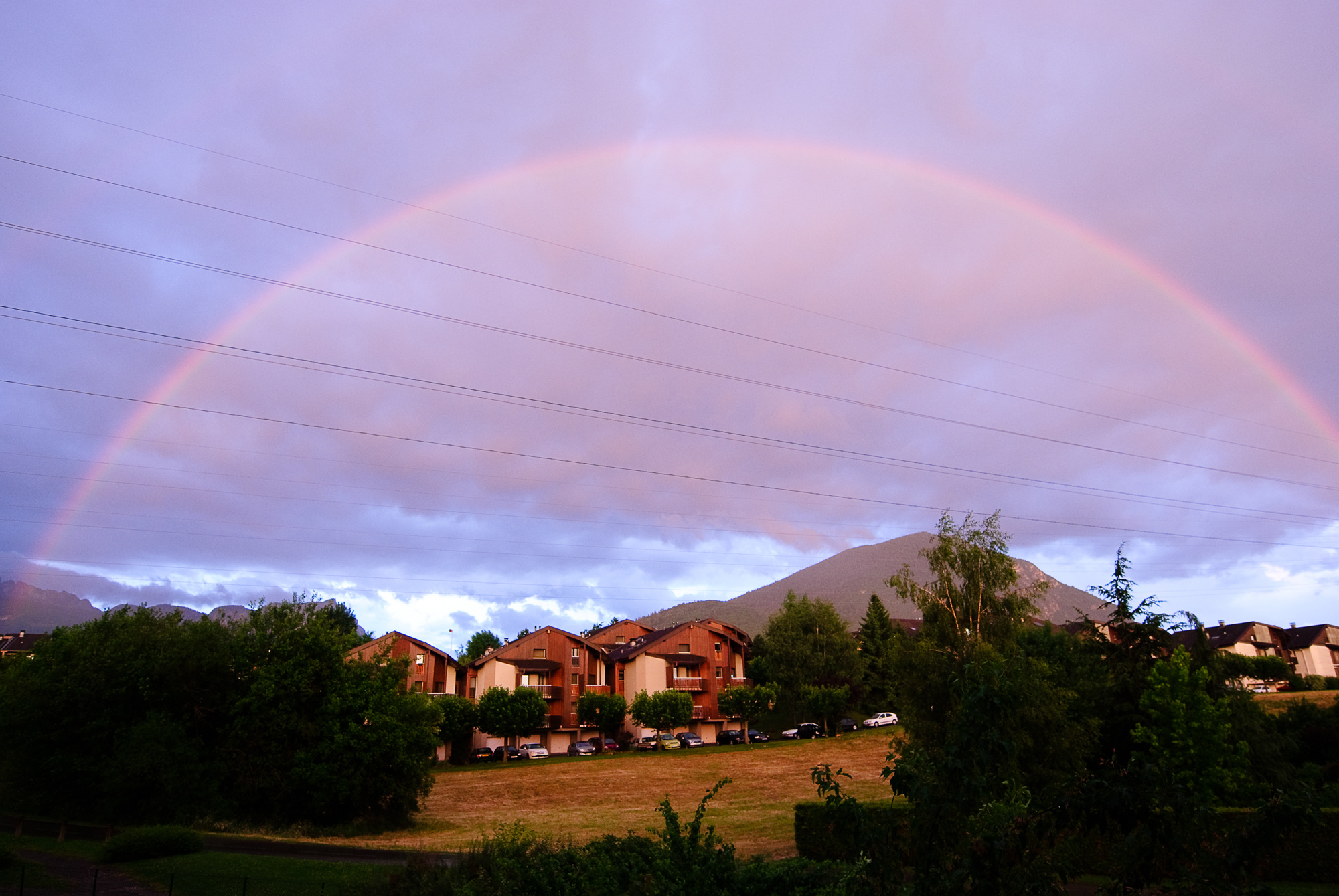 Fonds d'cran Nature Arcs-en-ciel Belle arc en ciel