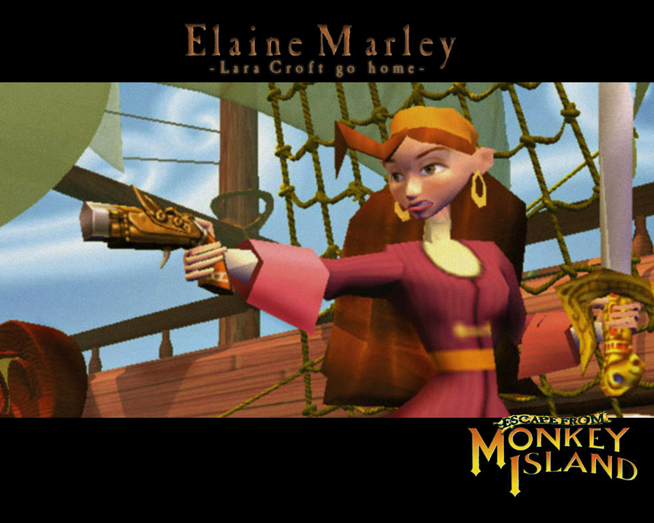 Fonds d'cran Jeux Vido Monkey Island 