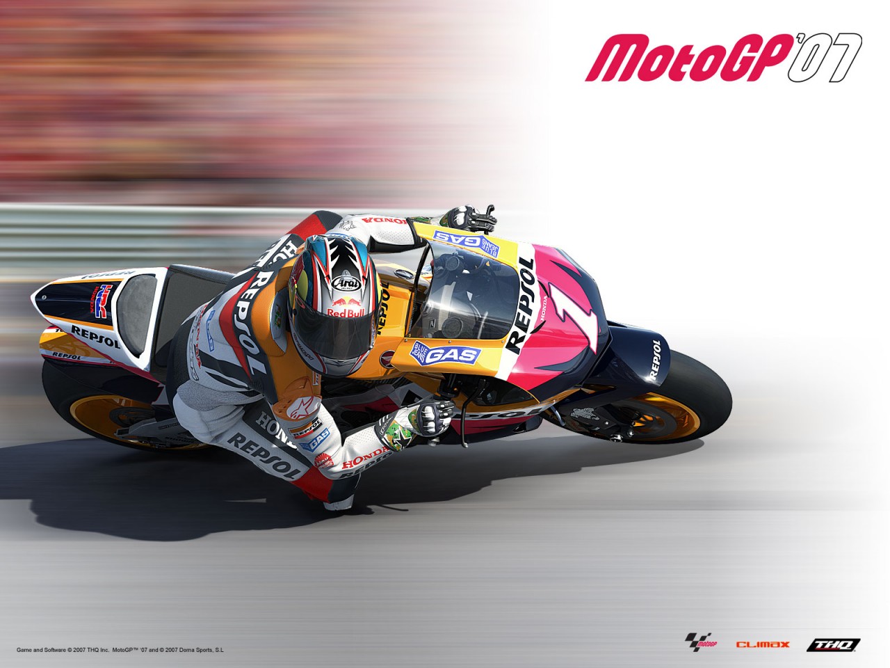 Wallpapers Video Games Moto GP 07 