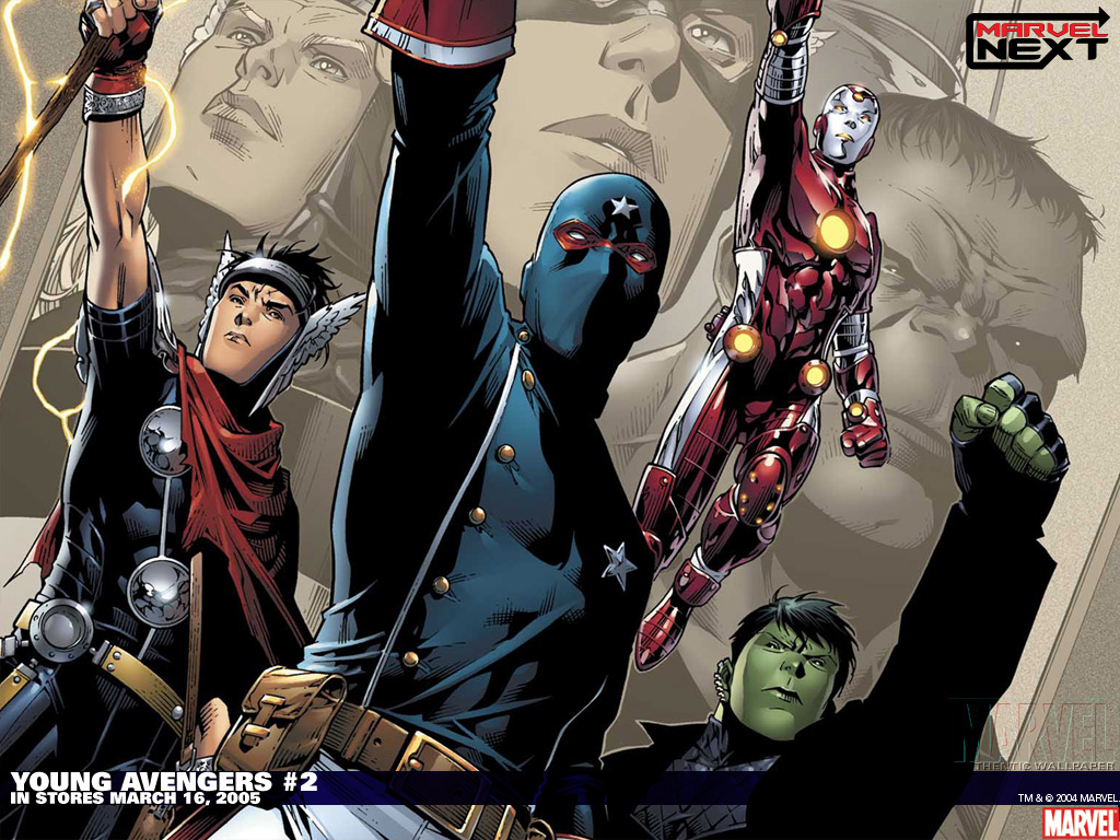 Fonds d'cran Comics et BDs Avengers young avengers