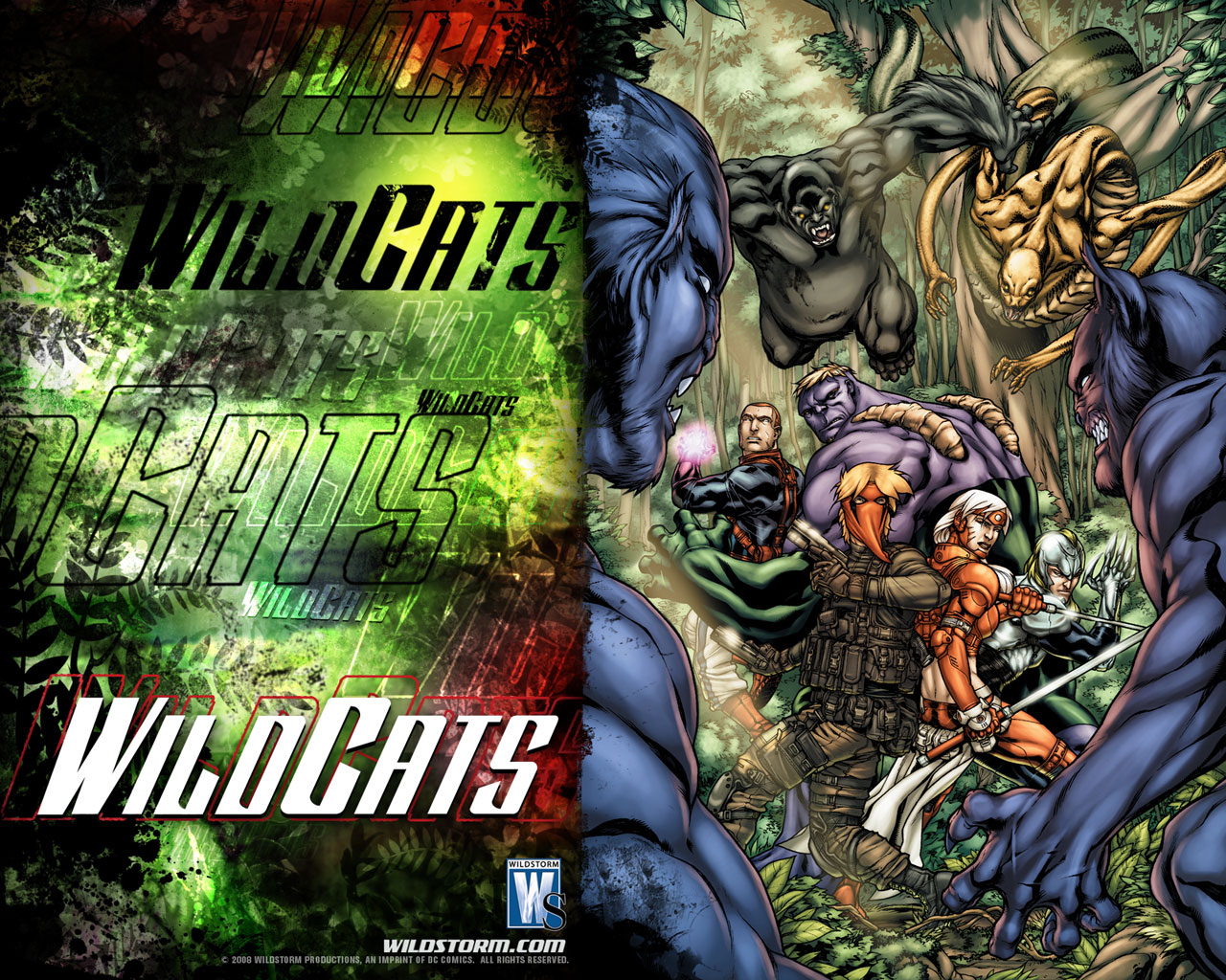 Wallpapers Comics Wildcats wildcats