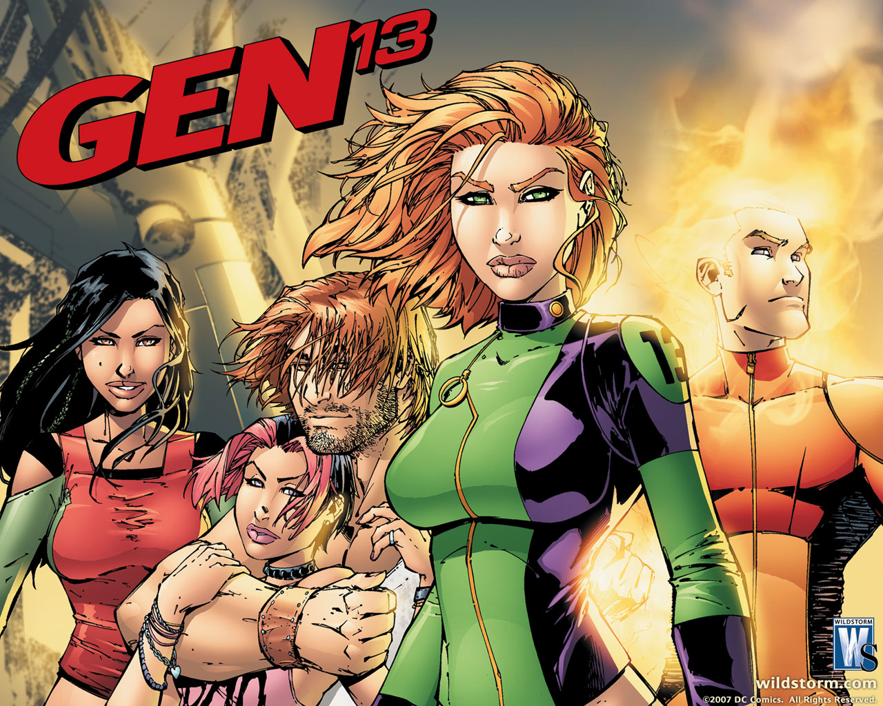 Fonds d'cran Comics et BDs Gen 13 gen 13