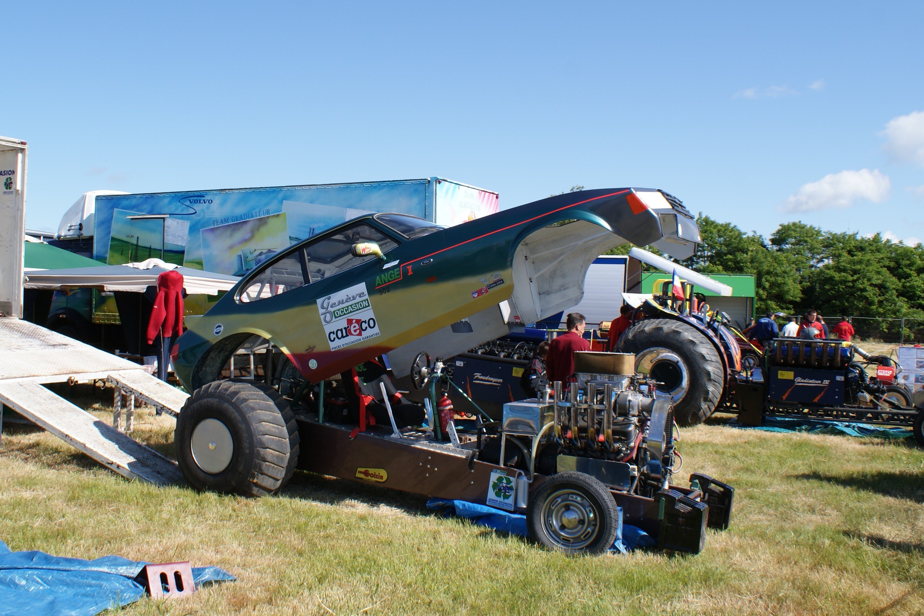 Wallpapers Sports - Leisures Tracteur Pulling 