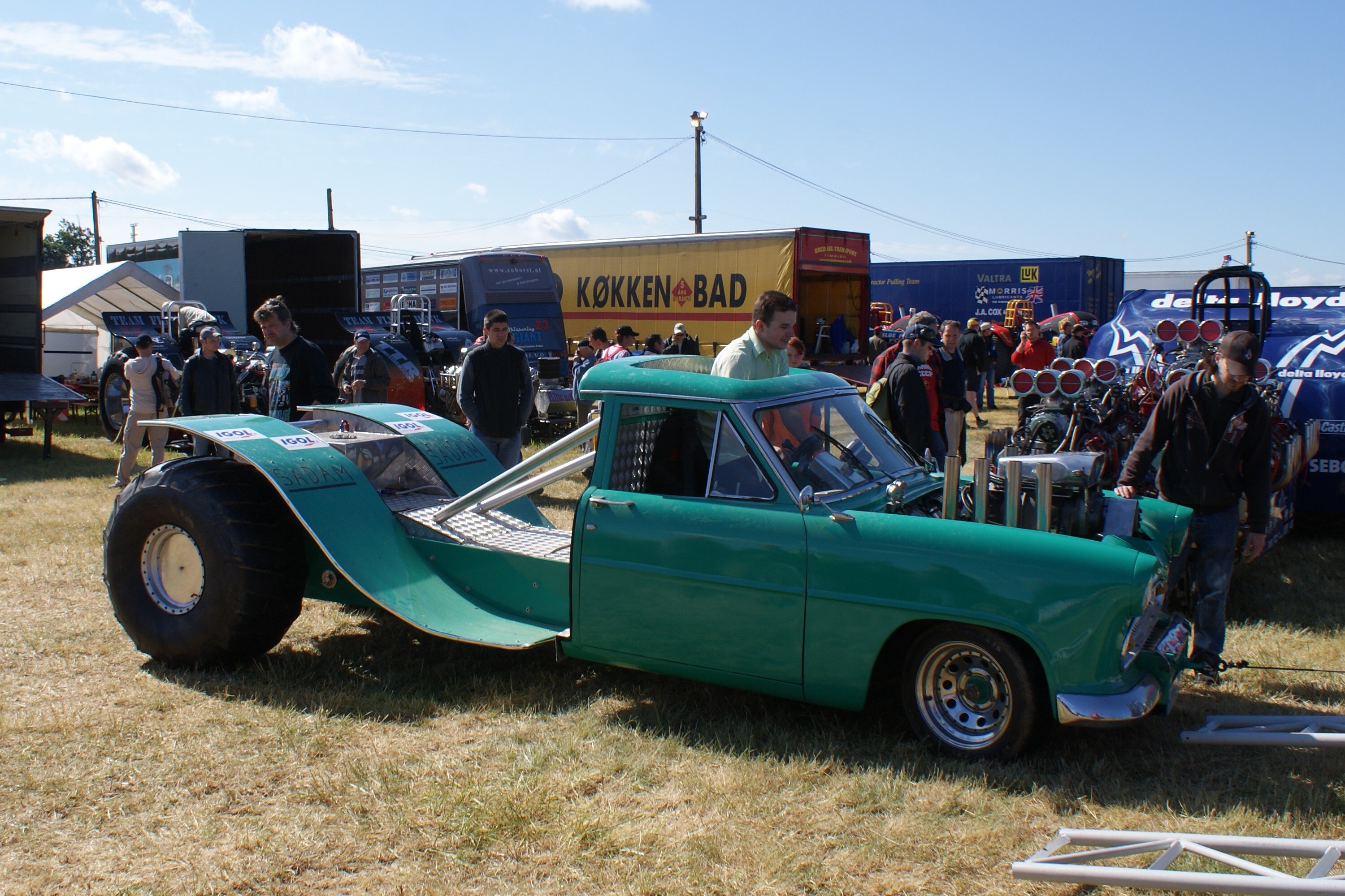 Wallpapers Sports - Leisures Tracteur Pulling 