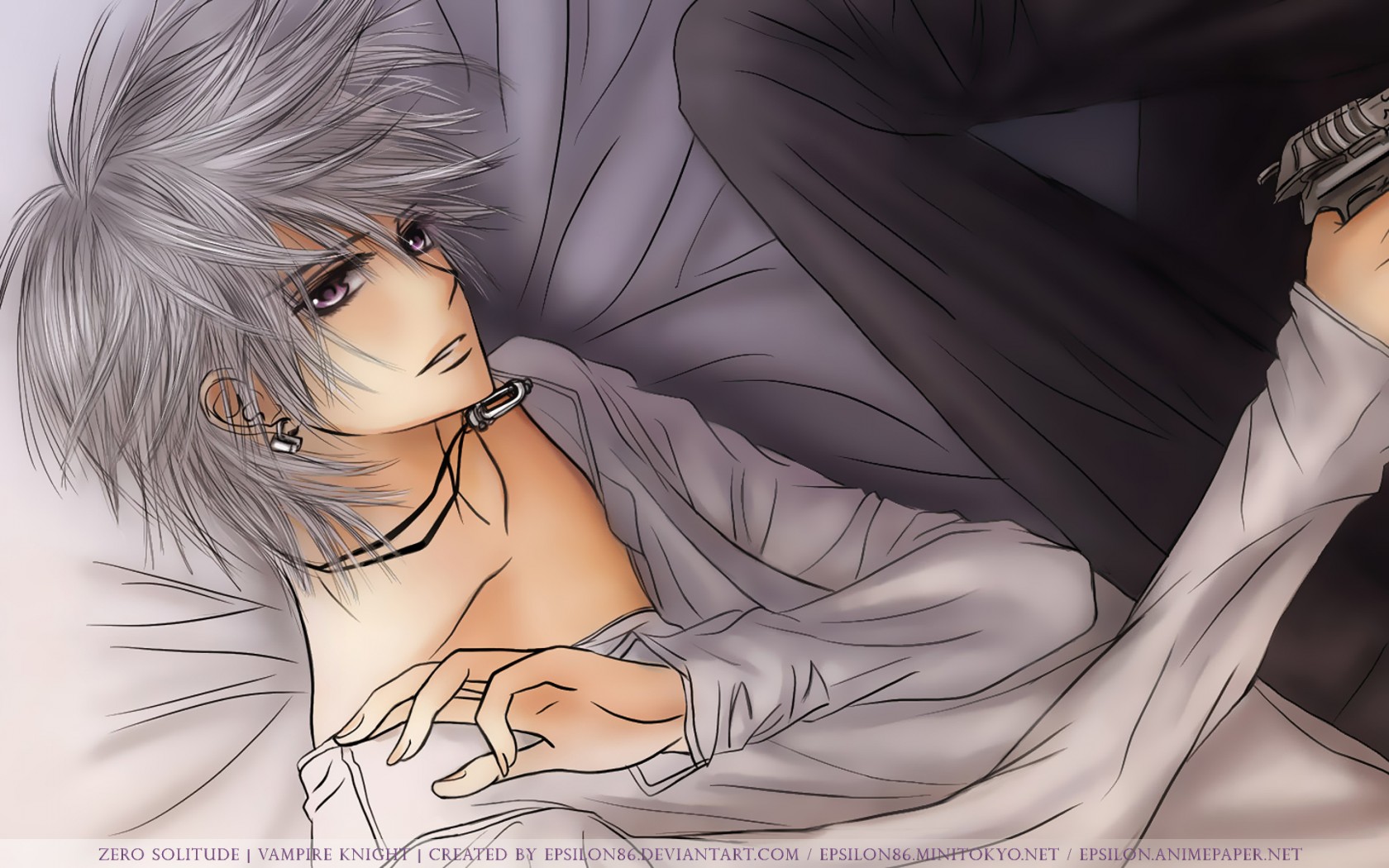 Wallpapers Manga Vampire Knight zero solitude