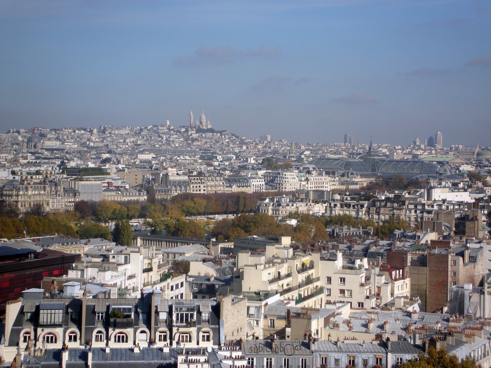 Fonds d'cran Voyages : Europe France > Ile-de-France > Paris Sur les toits