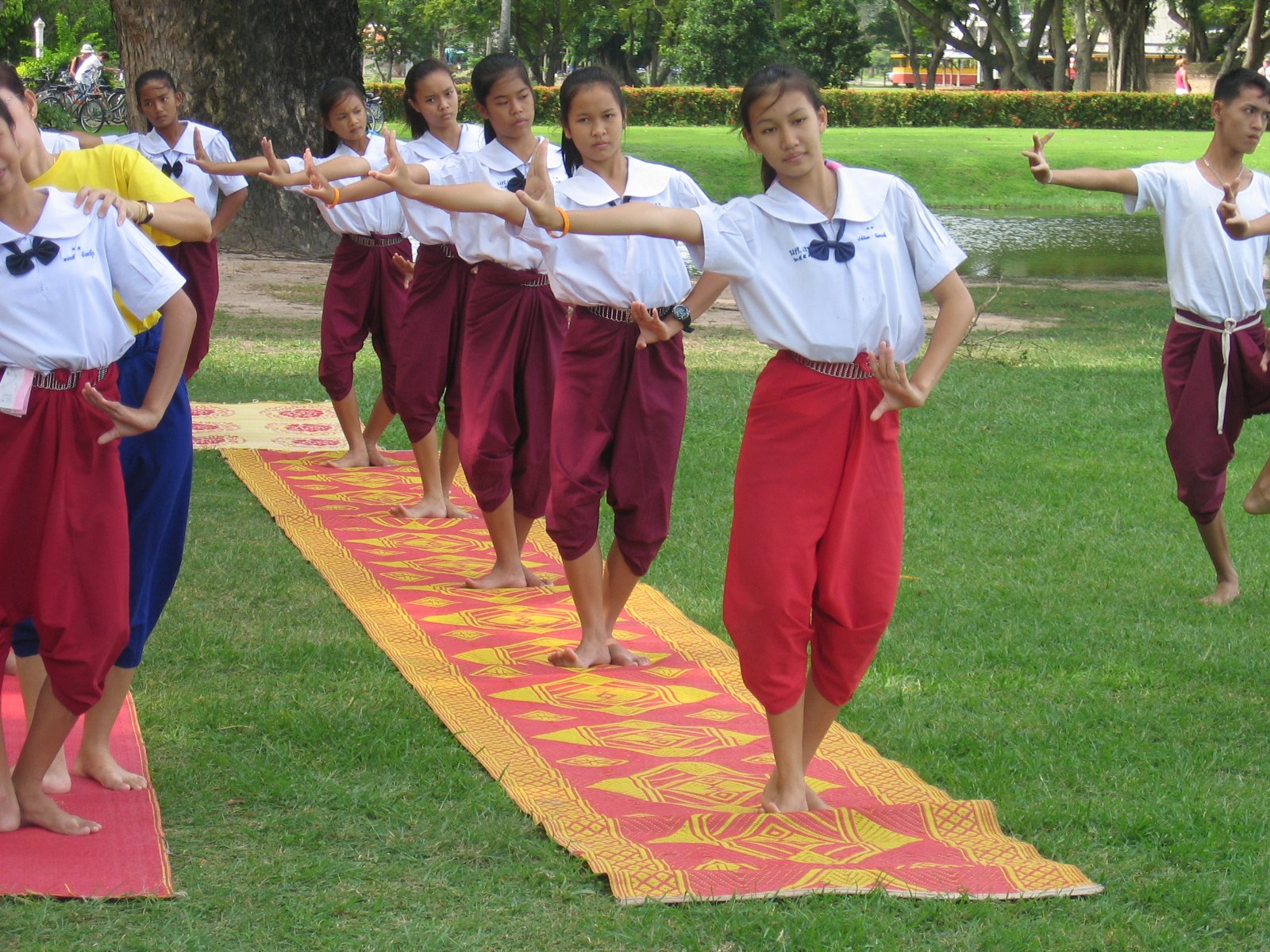 Fonds d'cran Voyages : Asie Thalande cours de danse thai