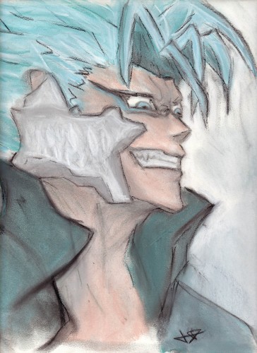 Fonds d'cran Art - Crayon Manga - Bleach Grimmjow