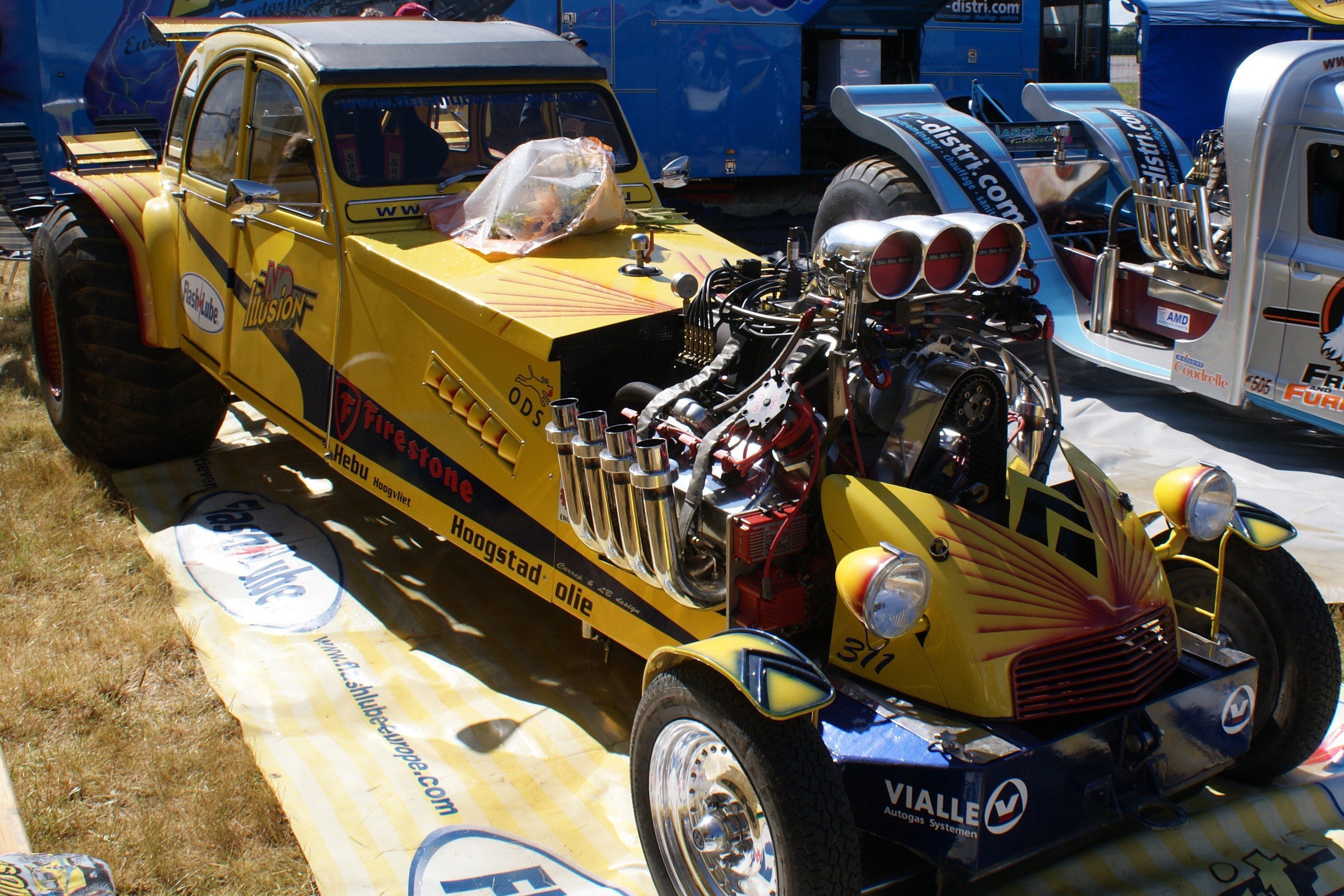 Fonds d'cran Sports - Loisirs Tracteur Pulling 