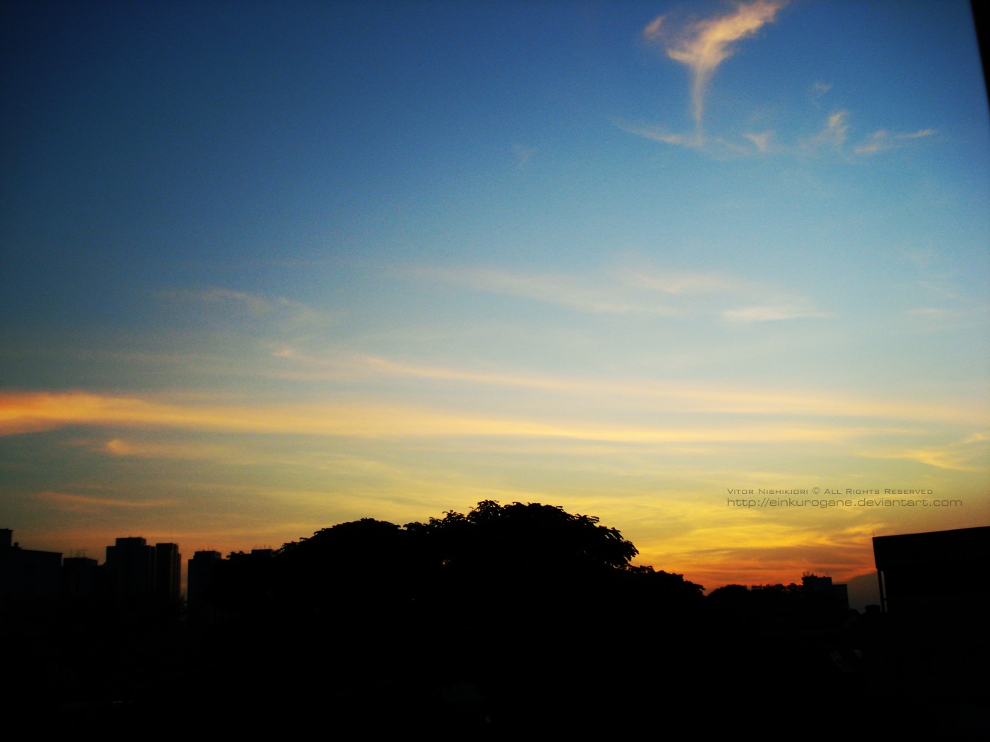 Wallpapers Nature Skies - Clouds Illuminer le froid ciel