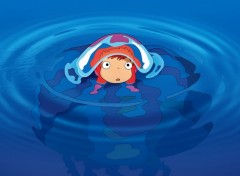 Fonds d'cran Dessins Anims Ponyo sur la falaise