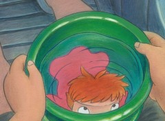 Wallpapers Cartoons Ponyo sur la falaise