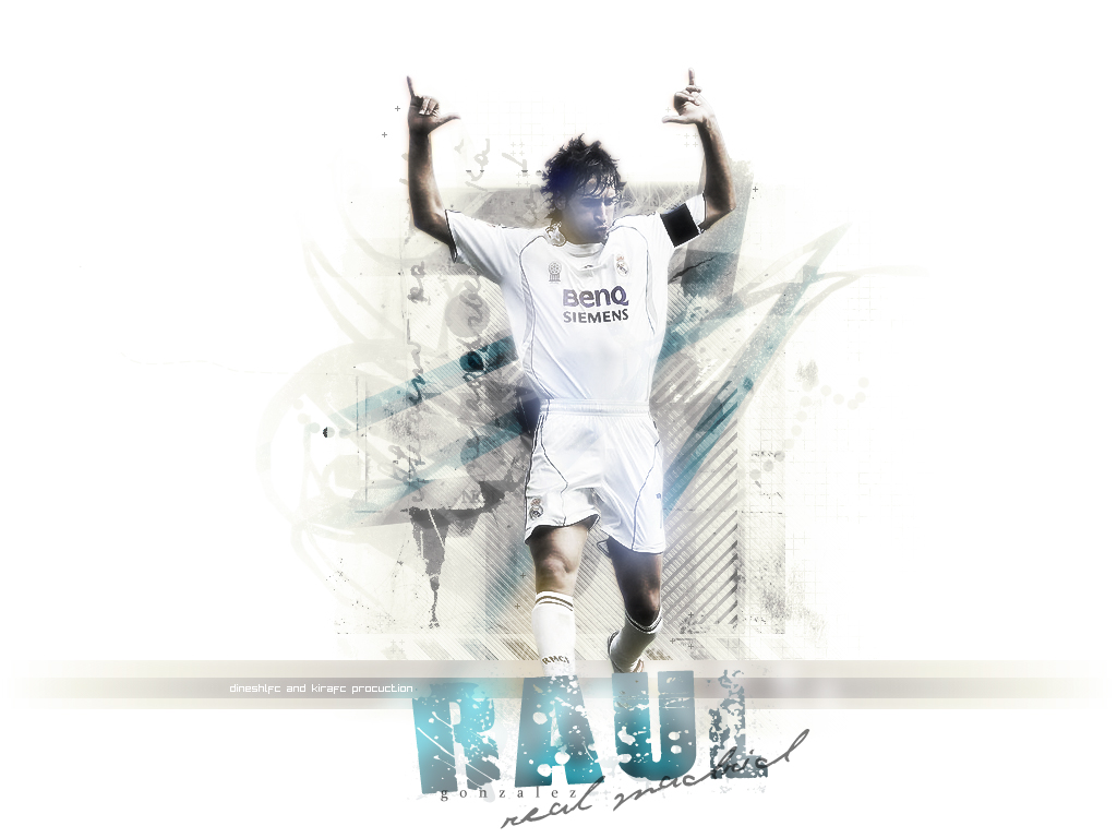 Fonds d'cran Sports - Loisirs Real Madrid Raul Gonzales Blanco