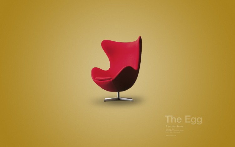 Fonds d'cran Objets Style de Vie The Egg (design chair)