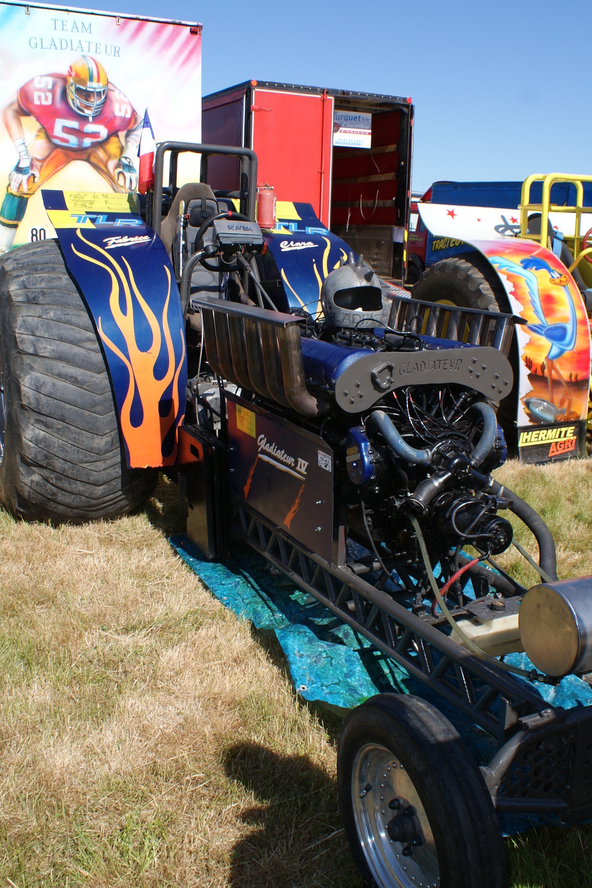 Fonds d'cran Sports - Loisirs Tracteur Pulling 