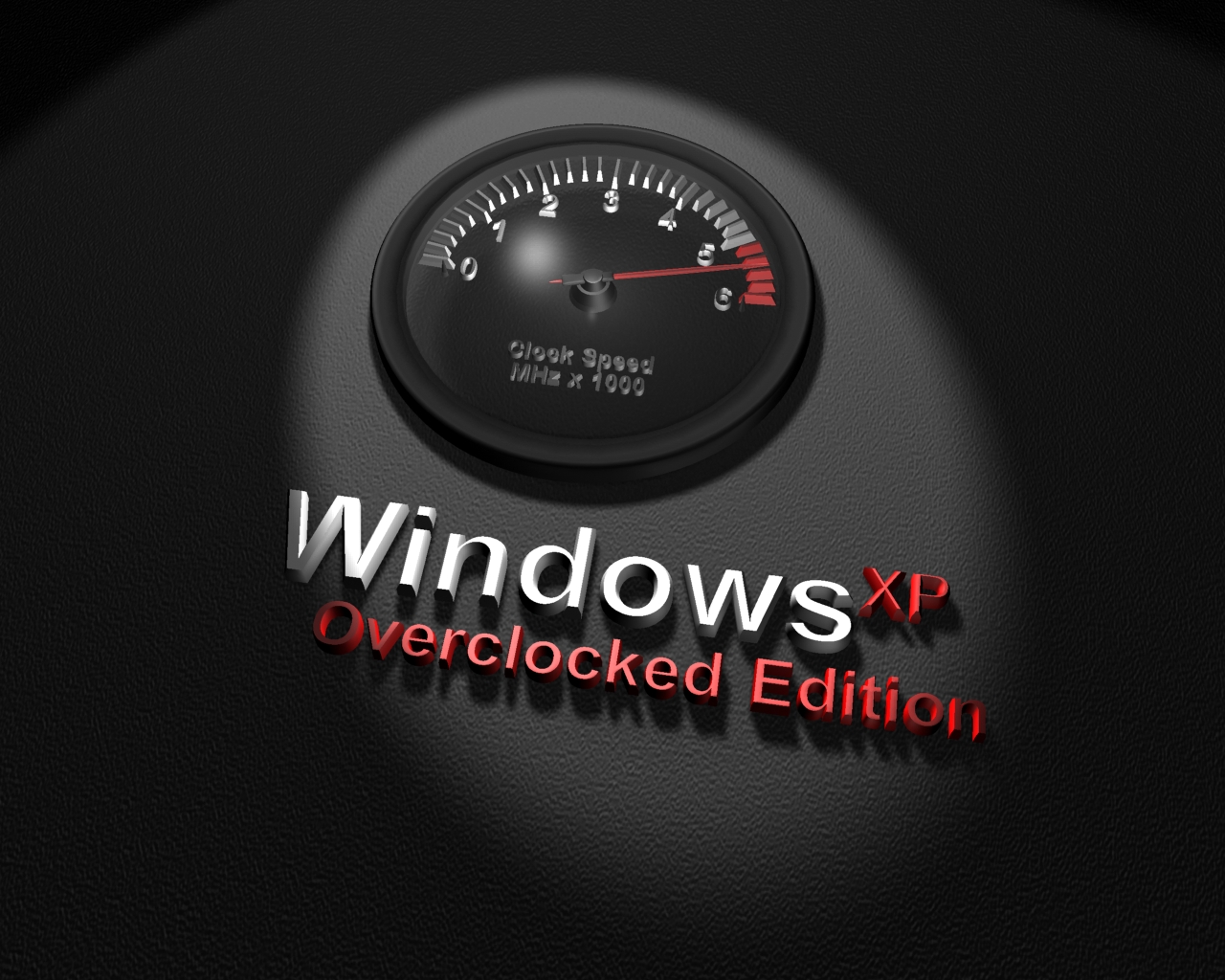 Fonds d'cran Informatique Windows XP Windows XP Overclocked Edition