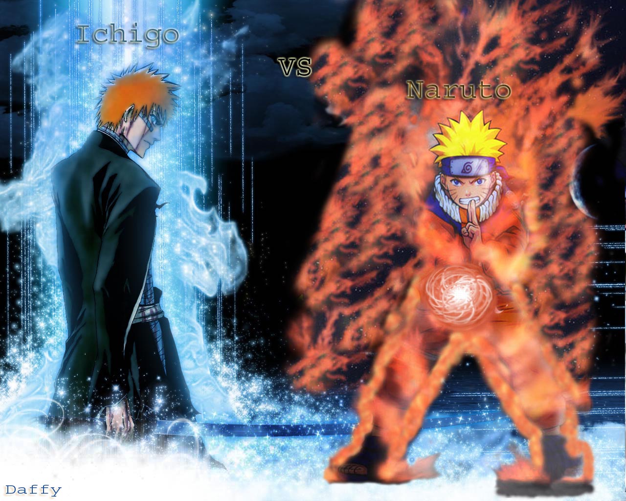 Wallpapers Manga Naruto Naruto vs ichigo