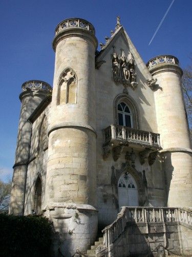 Fonds d'cran Constructions et architecture Chteaux - Palais le chteau de la reine blanche aux tangs de comelles