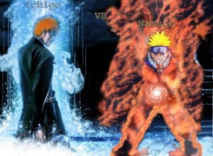 Wallpapers Manga Naruto vs ichigo