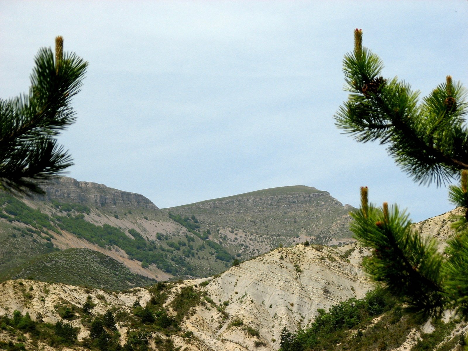 Fonds d'cran Nature Montagnes Du col de Lazarier : le Mt Angle