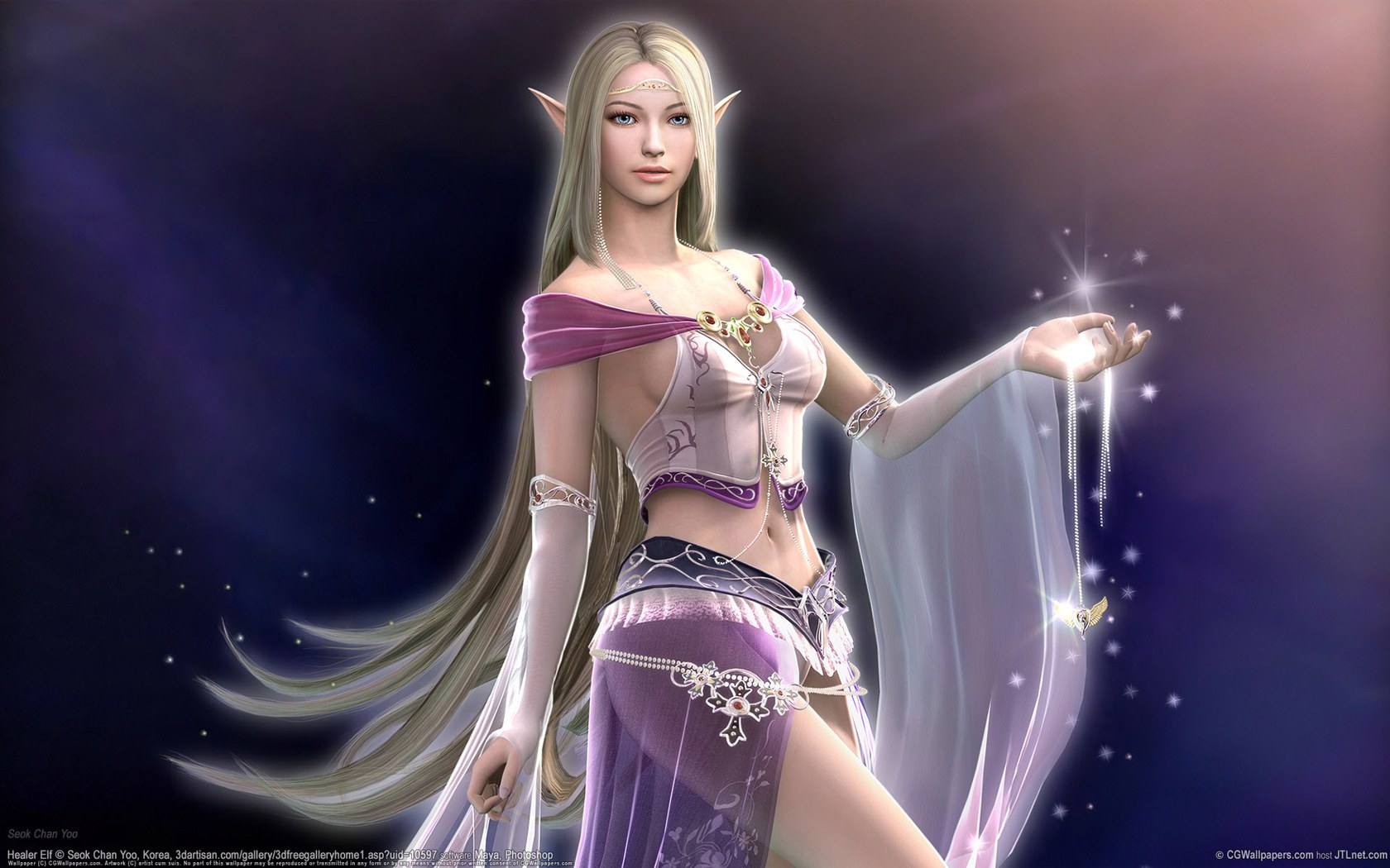 Wallpapers Fantasy and Science Fiction Elfs Elfe