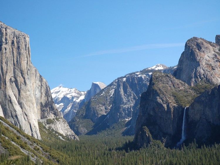 Fonds d'cran Nature Montagnes Entre de Yosemite Park