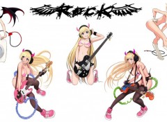 Fonds d'cran Manga Sexy Rock band
