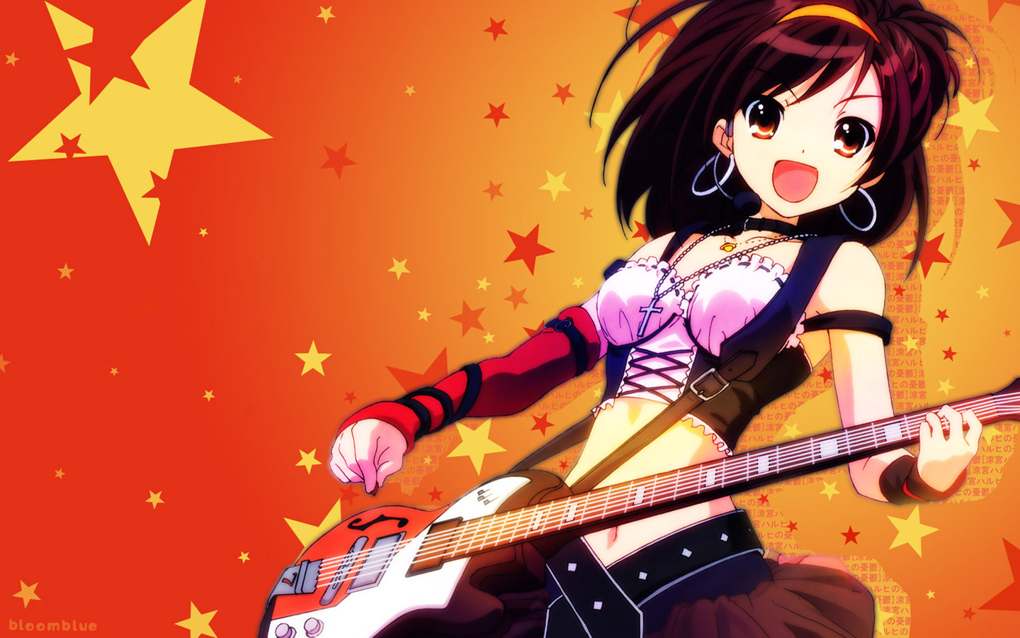 Wallpapers Manga Suzumiya Haruhi No Yuutsu stars