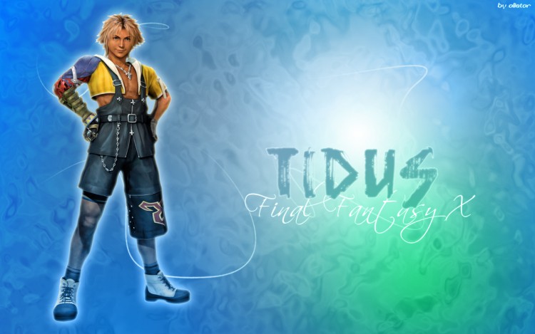 Wallpapers Video Games Final Fantasy X Tidus FFX