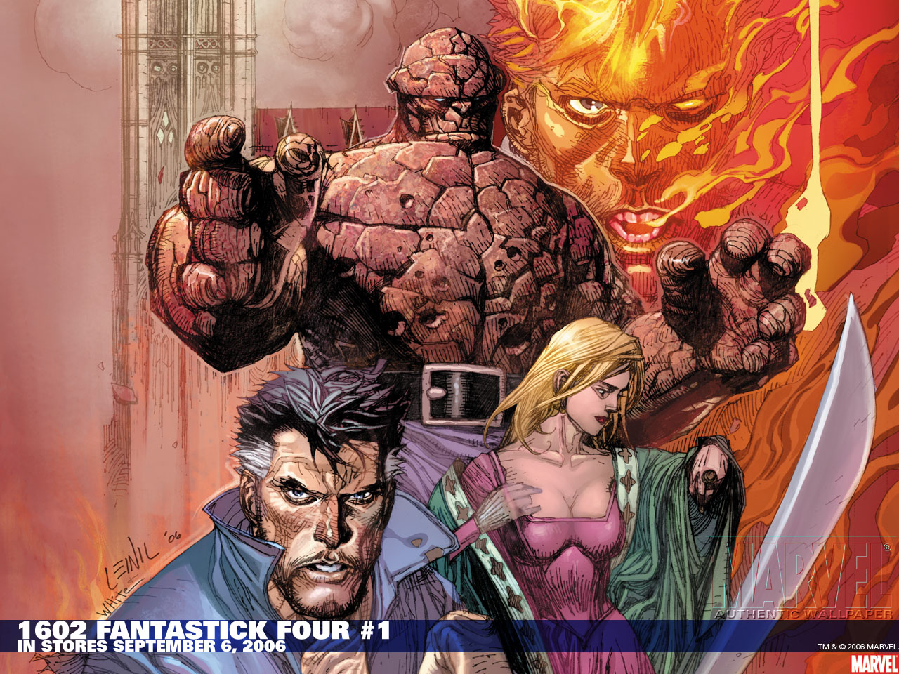 Wallpapers Comics The Fantastic Four FF