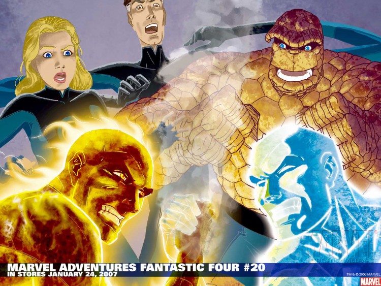 Wallpapers Comics The Fantastic Four FF