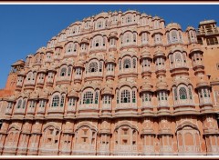 Fonds d'cran Voyages : Asie Faade  Jaipur - Rajasthan