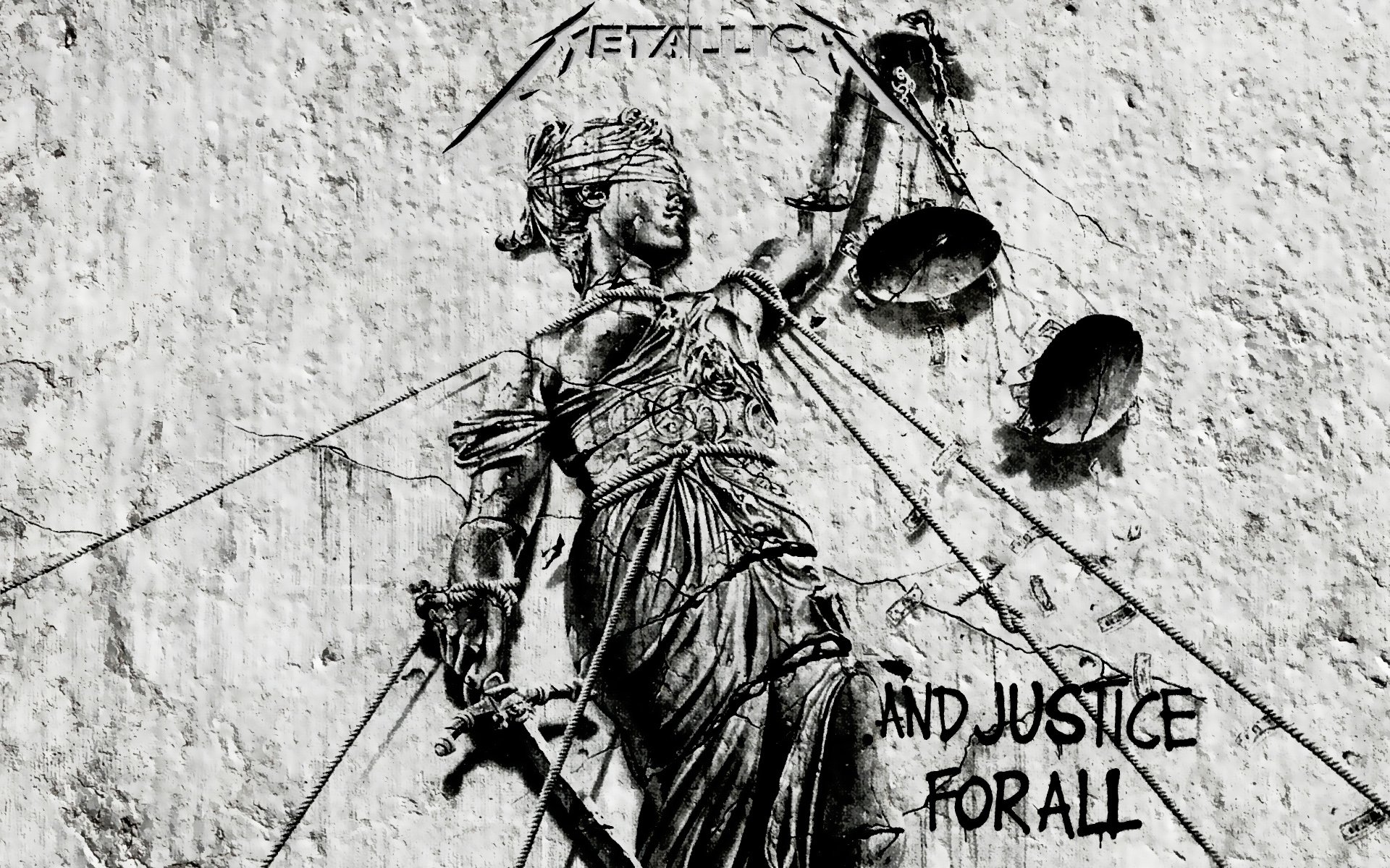 Fonds d'cran Musique Metallica ...And justice for all