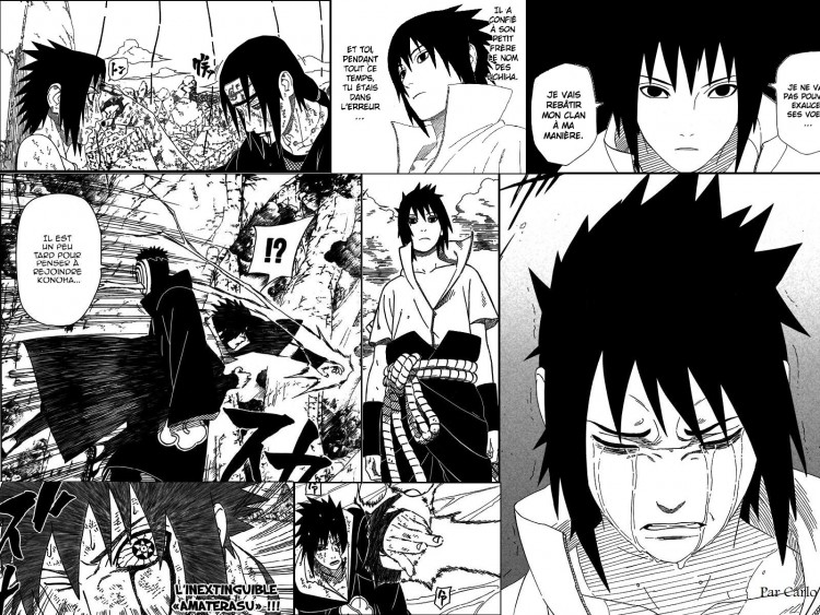 Fonds d'cran Manga Naruto Sasuke