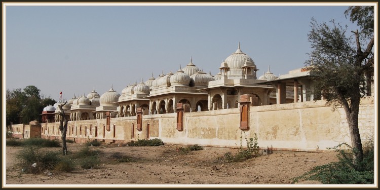 Fonds d'cran Voyages : Asie Inde Cnotaphes royaux  Manwar - Rajasthan