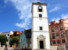 Wallpapers Constructions and architecture Luanco, un petit village situ dans le nord d'Espagne.