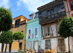 Wallpapers Constructions and architecture Luanco, un petit village situ dans le nord d'Espagne.