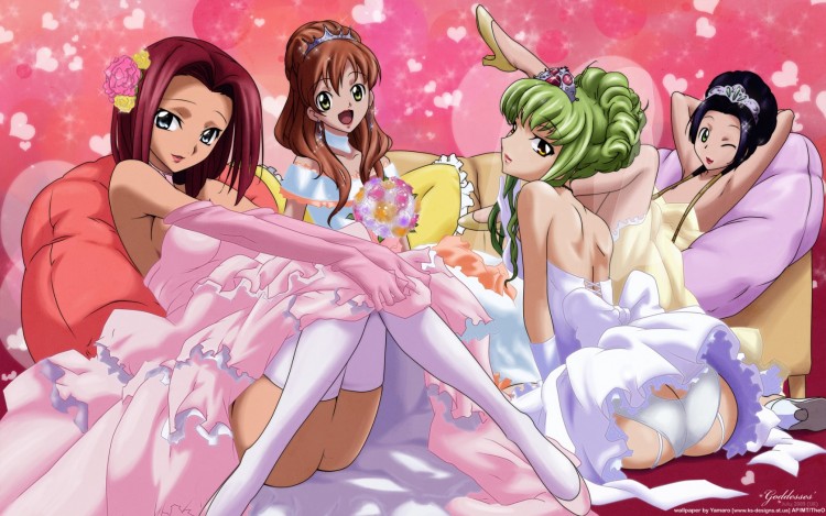 Wallpapers Manga Code Geass Goddesses