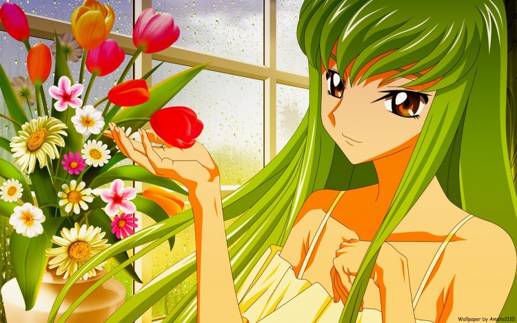 Wallpapers Manga Code Geass Flowers