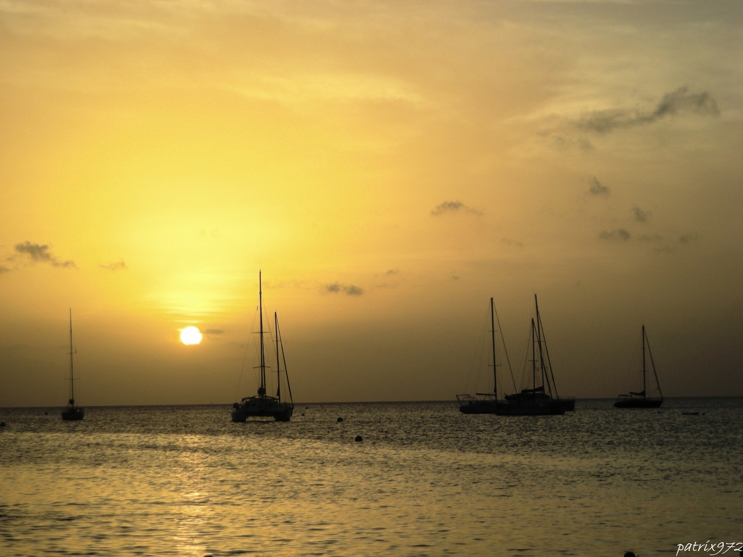 Wallpapers Nature Sunsets and sunrises coucher de soleil en Martinique Anse Mitan