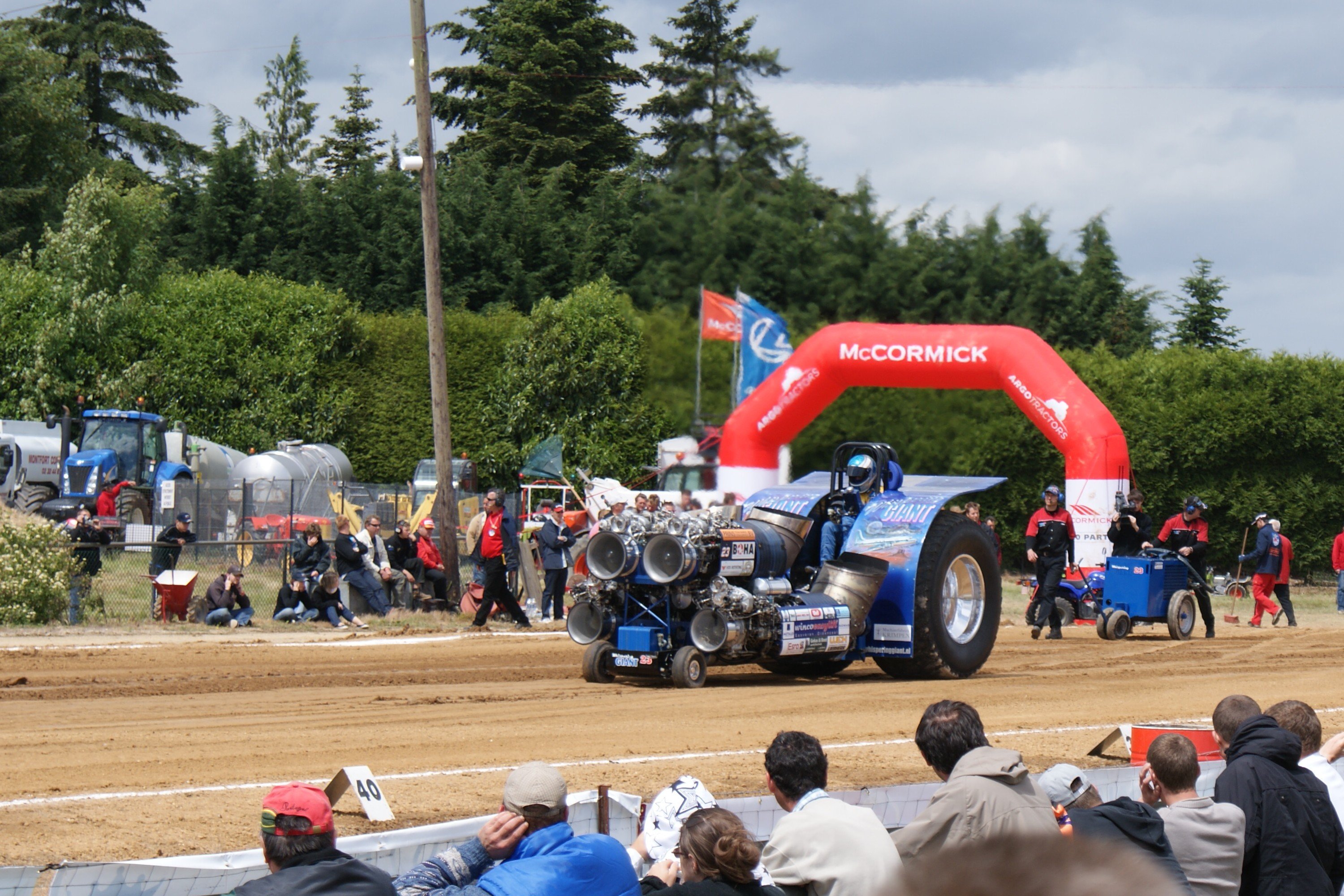 Fonds d'cran Sports - Loisirs Tracteur Pulling 