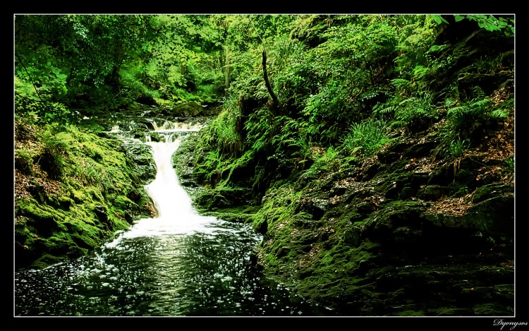 Fonds d'cran Nature Cascades - Chutes Cascade Lopold II