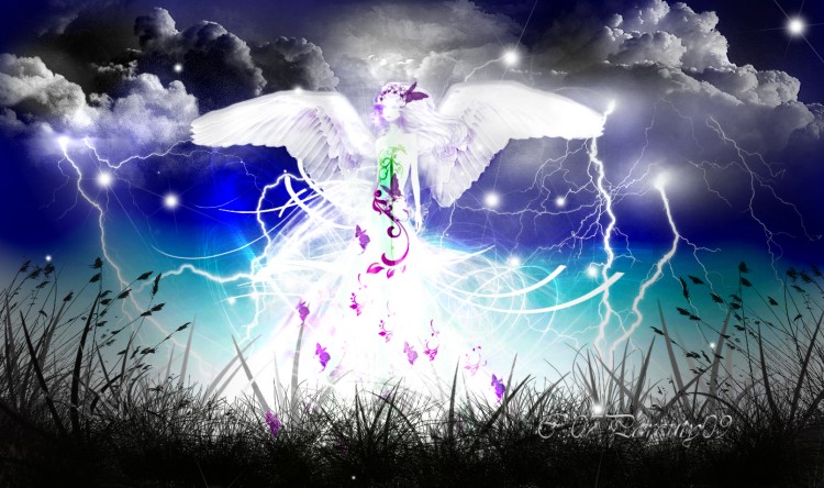 Wallpapers Digital Art Angels white angel