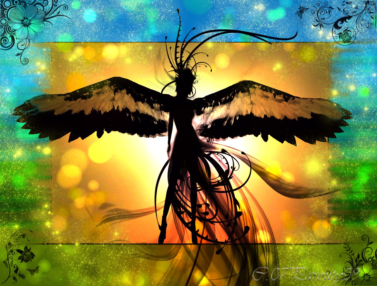 Wallpapers Digital Art Angels pour un ami 