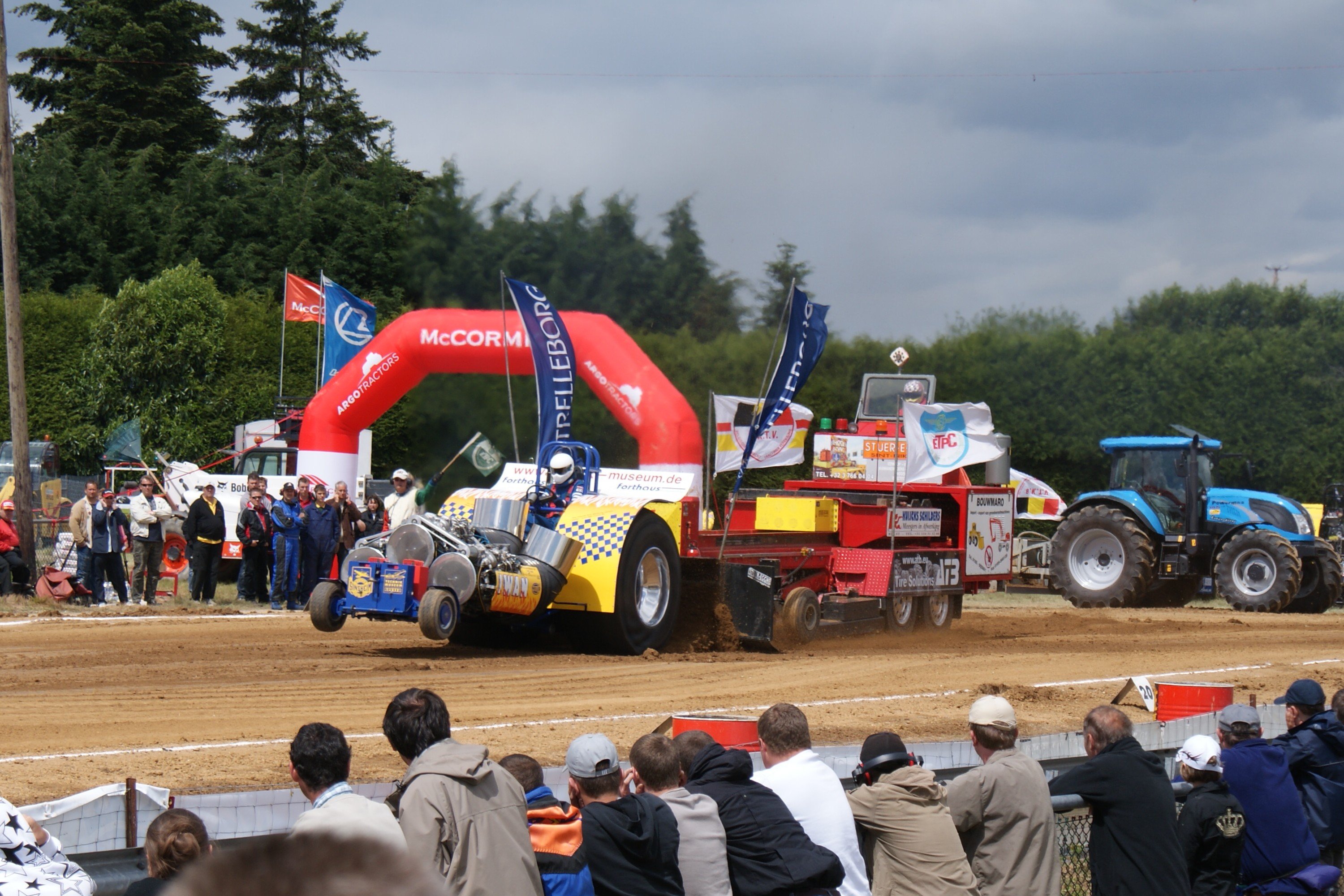 Wallpapers Sports - Leisures Tracteur Pulling 