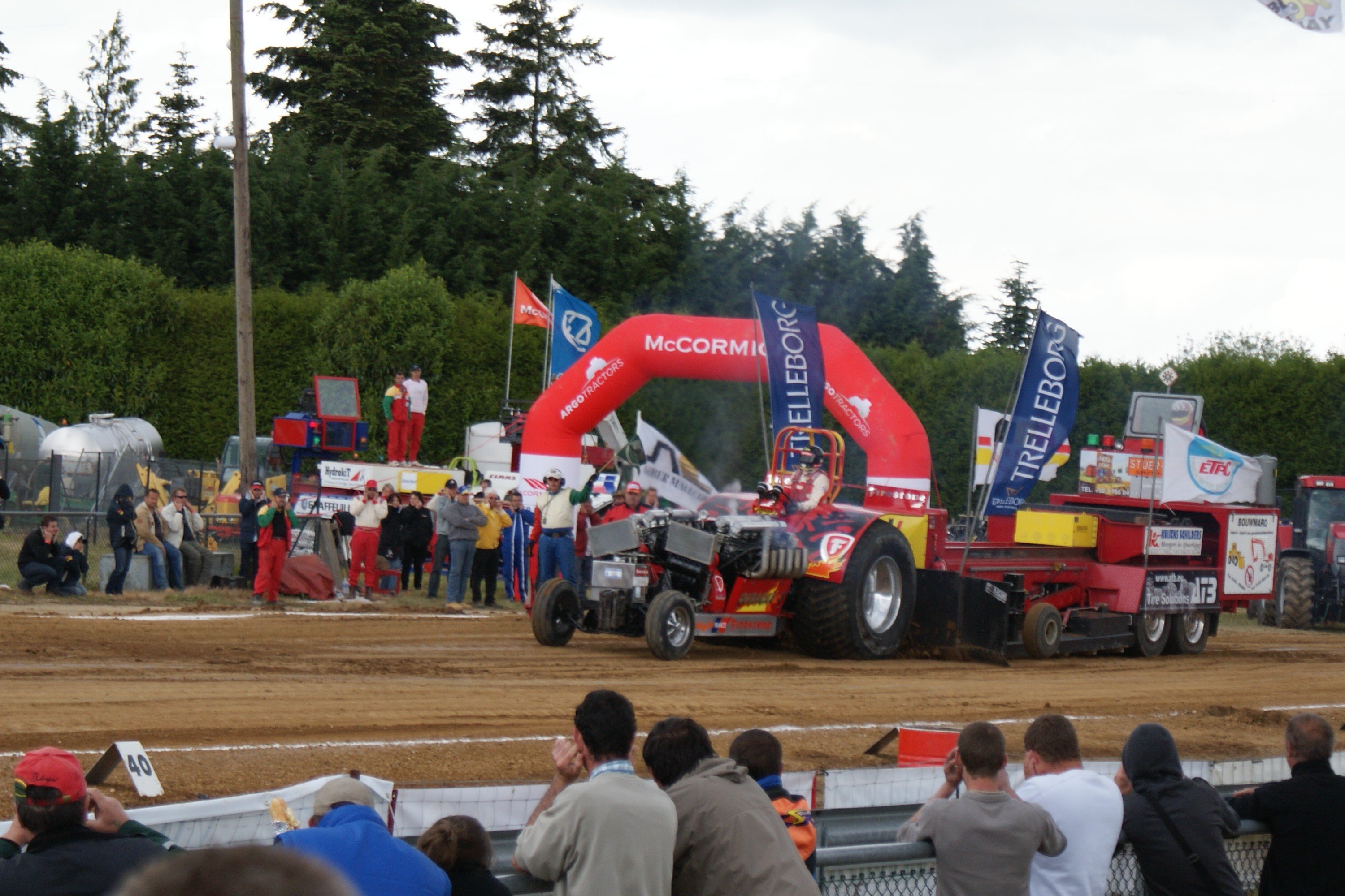 Wallpapers Sports - Leisures Tracteur Pulling 