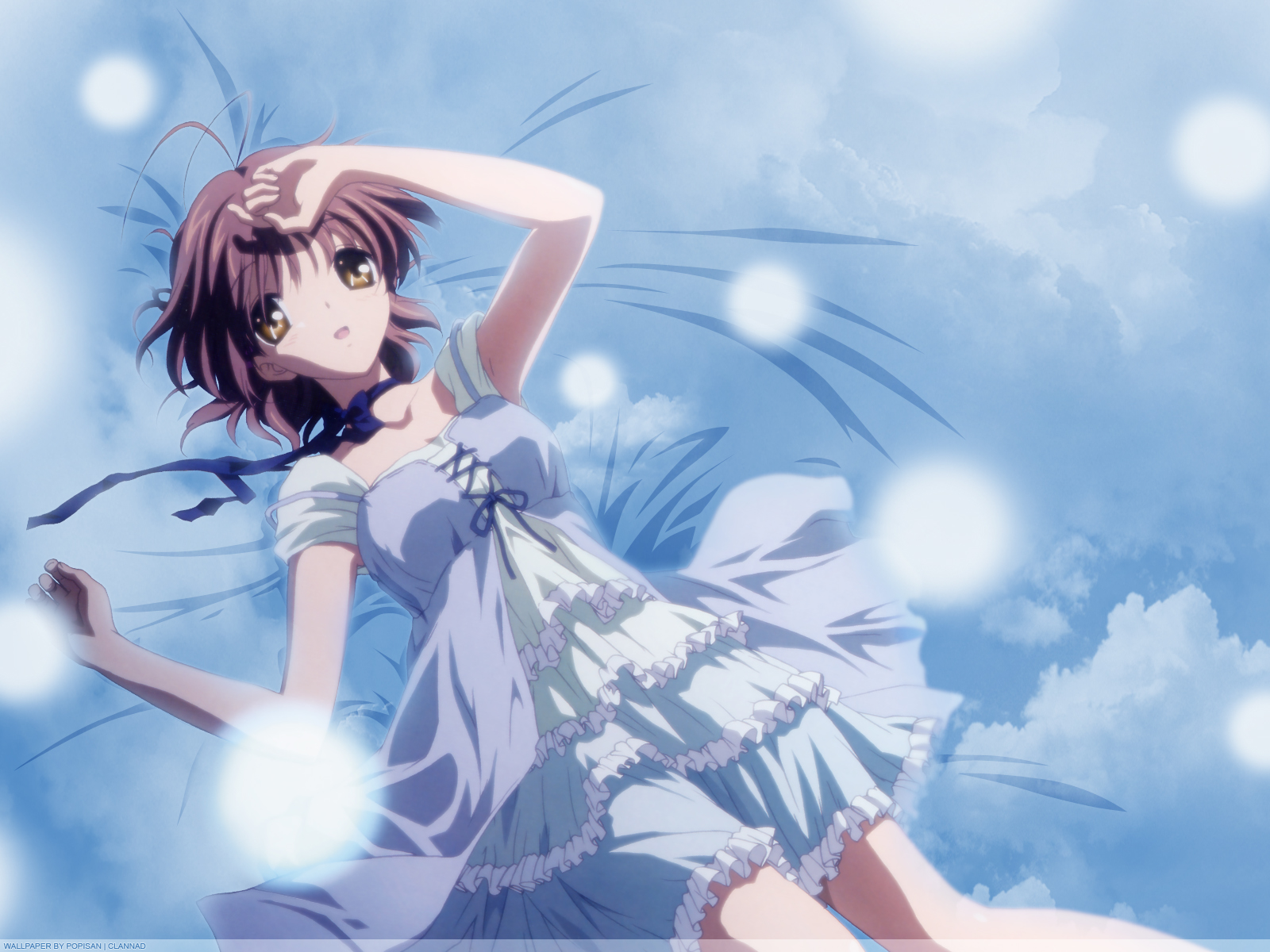 Fonds d'cran Manga Clannad (TV) Nagisa